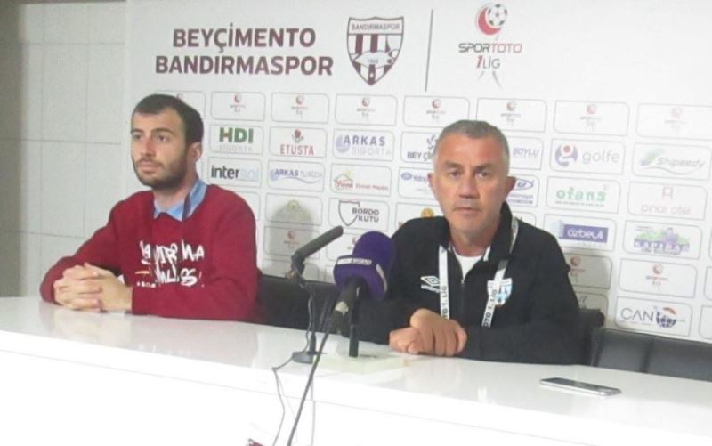 Bandırmaspor-Sakaryaspor maçının ardından